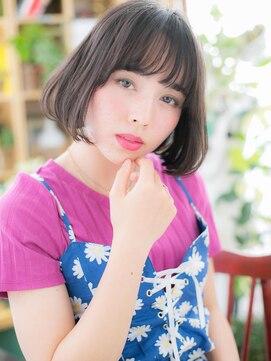 カバーヘア ブリス 上尾西口店(COVER HAIR bliss) *bliss上尾*ラブクラシカル◎黒髪大人ボブa