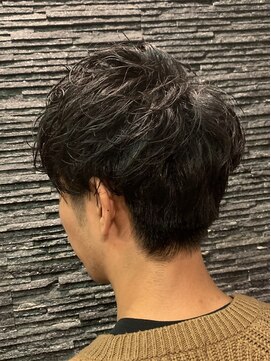 プレミアムバーバー 赤坂店(PREMIUM BARBER produce by HIRO GINZA) ツーブロック×スパイラルパーマ