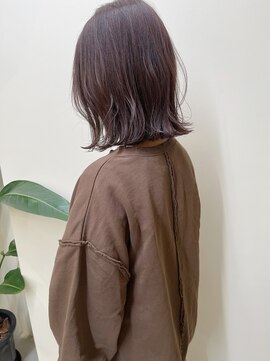 ヘアーポケット リタ(HAIR POCKET ritta) くすみ感がオシャレなラベンダーグレージュカラー