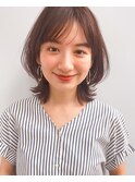 似合わせカット× くびれヘア× アースカラー× デザインカラー