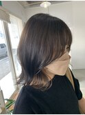 『可愛さup顔周りカット』+ミルクティーインナーカラー◎