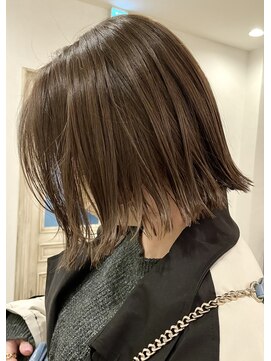 ブロンド(Blonde.) 透明感カラー/オリーブグレージュ