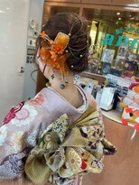 髪技空間アノン(anon)&nbsp;成人式2023