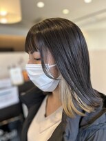 グランドール(Grandoll)&nbsp;イヤリングホワイトベージュ×ホワイトベージュ