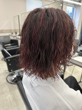 エイト ヘアサロン 渋谷本店(EIGHT) パーマmixハイライト