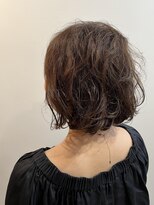 ピュアソウル(Pure Soul) ニューヨークドライカット×くせ毛いかしカジュアルボブ