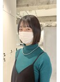 切りっぱなしボブ×結べるボブ20代30代