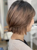 スナリー(Snaly)&nbsp;切りっぱなし/ボブ/レイヤー/大人可愛い/外ハネ