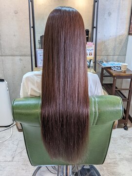 髪のエステ専門店 ヌーク(nuuk) 髪質改善/縮毛矯正/蒲生/城東/美髪/ピンクブラウン