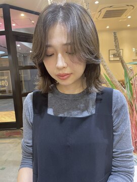 ロロネー 梅田(Lolonois) 【Lolonois梅田】大人ボブ☆グレージュカラー