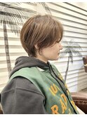 20代、30代ナチュラルショート/大人ショート/小顔ショート