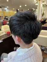 シャンプーボーイアネックス(SHAMPOO BOY Annex)&nbsp;束間刈り上げマッシュ