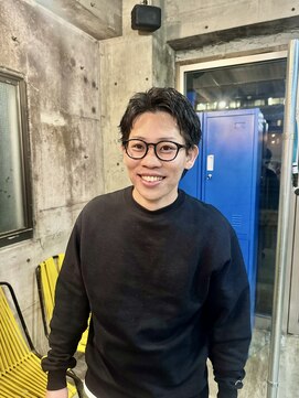 ホームボーイ(HOME BOY) スパイキーショート ベリーショート メンズカット メガネ似合う