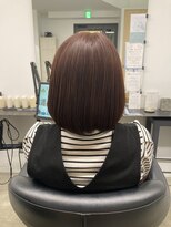 イレス 札幌円山店(IRESU) 切りっぱなしボブ/エアリーロング/美髪/ピンクブラウン/ショート