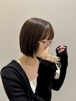 サラビューティーサイト 志免店(SARA Beauty Sight)&nbsp;20代30代ぷっつりボブとリタッチで繋ぐカラー