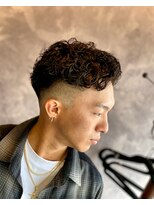 ヘアー クリエイト 縁(Hair Create en) フェード×リバースパーマ