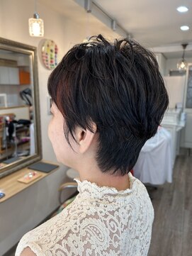 エクラ(Eclat) 大人ショート×ポイントカラー