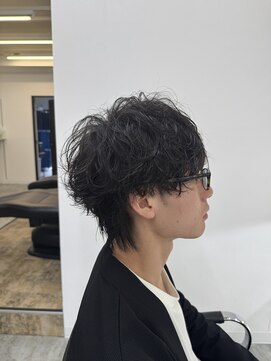 マーレ 山口湯田店(MARE) 襟足短めシャドウパーマ