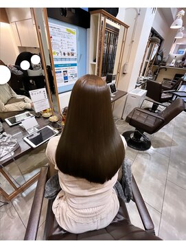 ヘアーサロン ウィング(HAIR SALON Wing) 赤坂＊ブリーチなしの上品な艶髪ベージュカラー