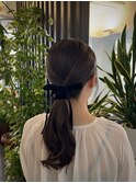 ヘアセット/ヘアアレンジ/タイトスタイル