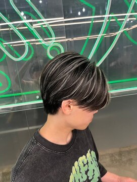 メンズサロン キング 梅田店(Men’s salon K!ng) 波巻きツイストスパイラルパーマ/フェザーパーマ/眉毛