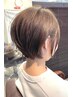 【しっとりうる艶◎】カット＋透明感ツヤカラー＋ハコニコトリートメント