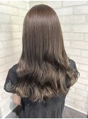 カーキグレージュ/カーキ/グレージュ/艶髪