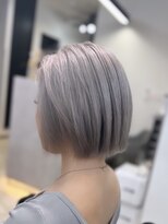 ラピス 福岡天神店(Lapis) アッシュシルバー/ブリーチ/ハイトーン/髪質改善