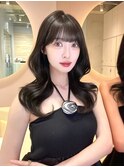 韓国ヘア ワンホンヘア くびれヘア レイヤーカット