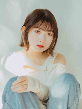 サニーデイ 横浜戸部店(SUNNY DAY) シースールボブ