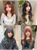 【KASUMI天神美容室】ハッシュカット×海外レイヤー