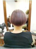 レディースツーブロックカット