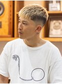 メンズショート　クロップ　スキンフェード