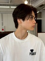 ポーチバイハニー オモテサンドウ(PORCH by HONEY omotesando)&nbsp;センターパート/フェザーパーマ/曲がる縮毛矯正/ツーブロック3