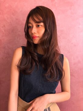 ローレンジウ(LOREN JU) 透明感髪質改善ベージュダブルカラーミルクティーグレージュ