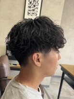 フレイム(FLAME)&nbsp;波巻きパーマツイストスパイラルパーマメンズ東区新潟駅