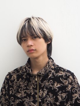 ゼンコー アオヤマ(ZENKO Aoyama) メンズカット/ブリーチ/ホワイトカラー/ウルフ/マッシュ