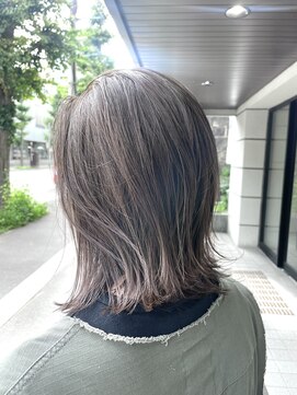 カミヤノハナレ 大人のグレージュカラー