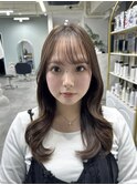 大人気韓国風レイヤーカット×ナチュラルブラウン