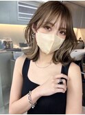 20代30代トレンドなレイヤーカットハッシュカットレイヤーボブ