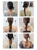 AYAKAが担当/結婚式ヘア集/共感頂いた方/遠慮なくご指名ください