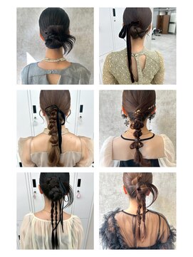 スタイル 横浜(STYLE) AYAKAが担当/結婚式ヘア集/共感頂いた方/遠慮なくご指名ください