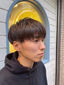 シェノン 赤羽店(CHAINON) メンズ刈り上げショートマッシュナチュラル