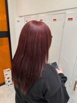 ナーディ バイ ミルボン(NERDy by milbon)&nbsp;ツヤツヤ　ボルドーレッド