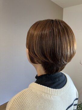 襟足スッキリショート