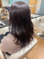 クロエ バイ ラヴィズム 小針店(CLOE by LUVISM)&nbsp;艶々ピンクブラウン×レイヤー