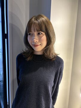 ヌープヘアーアイス(NUUP.hair ici) ★ブリーチなしオリーブグレージュアッシュブラウンチョコレート
