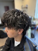 理容 うめむら ウルフツイスト