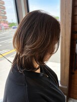 リドル ヘアー 駒生店(Riddle HAIR)&nbsp;大人レイヤー×ハイライトカラー