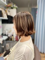 リバーサイドサロン(Riverside Salon) 外ハネスタイル